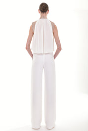 Two-Tone Chiffon Pants