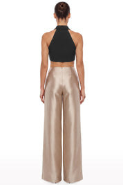 Sheer Mesh Halter Top