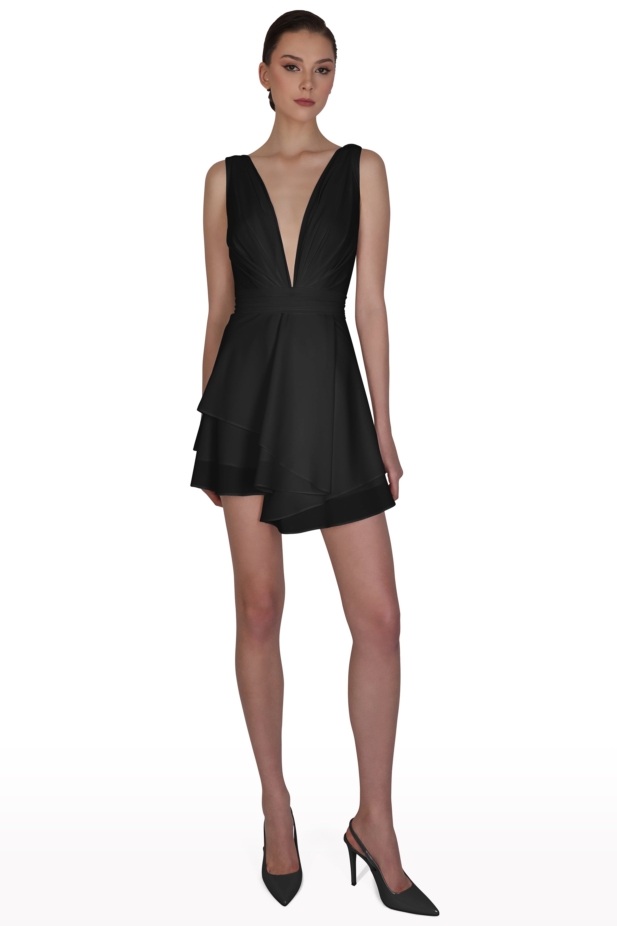 Layered Mini Dress