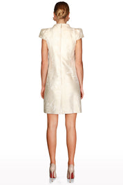 Brocade A-line Dress