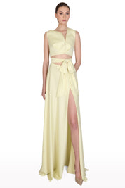 Cut-Out Bow Dress