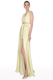 Cut-Out Bow Dress