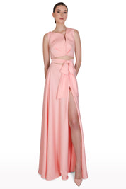 Cut-Out Bow Dress