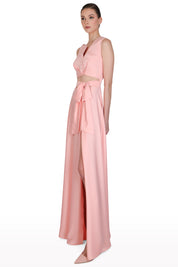 Cut-Out Bow Dress