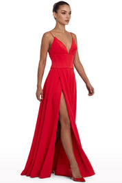 Sculpted Corset Waist Dress