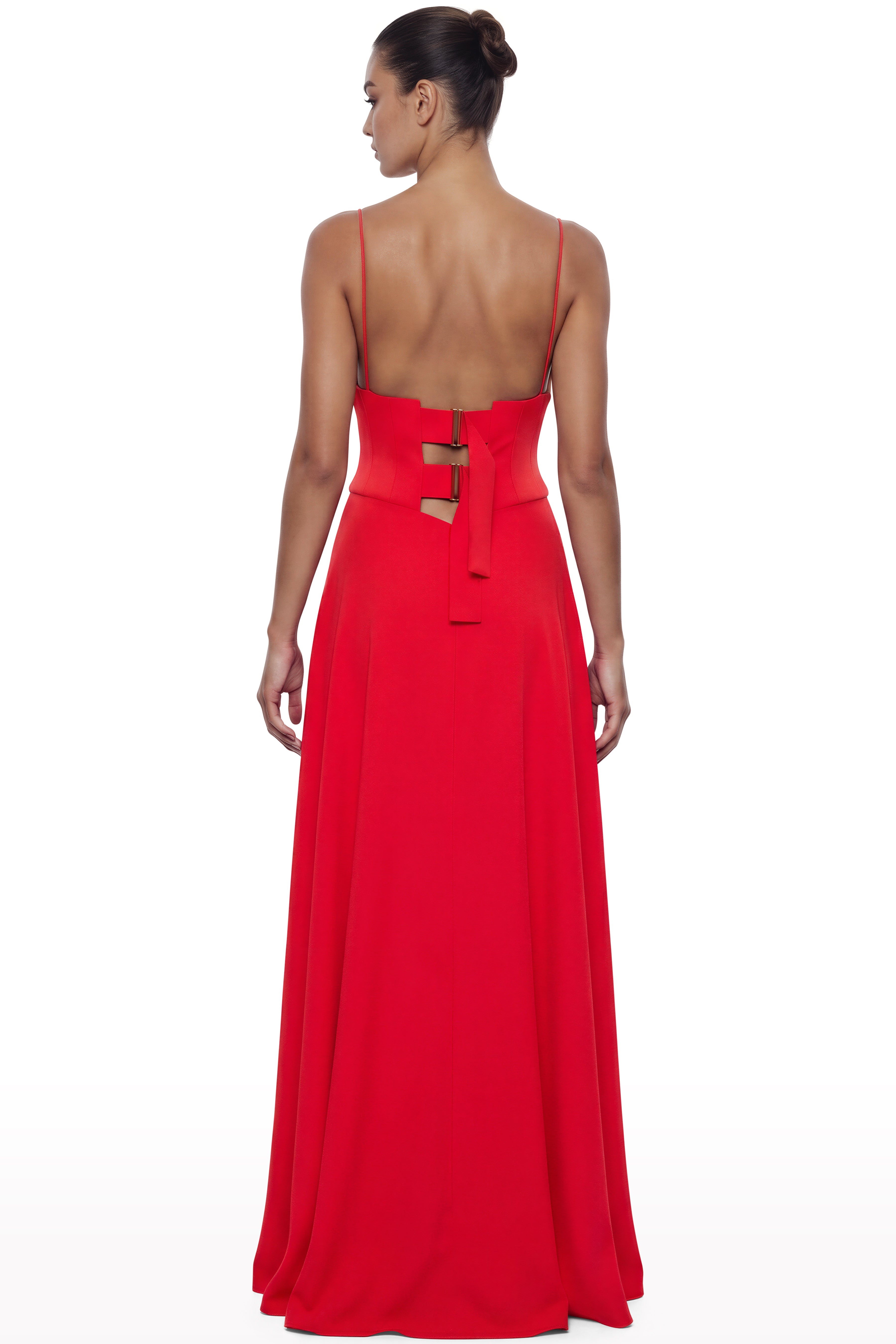 Sculpted Corset Waist Dress