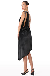 One-Shoulder Embellished  Dress