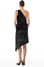 One-Shoulder Embellished  Dress