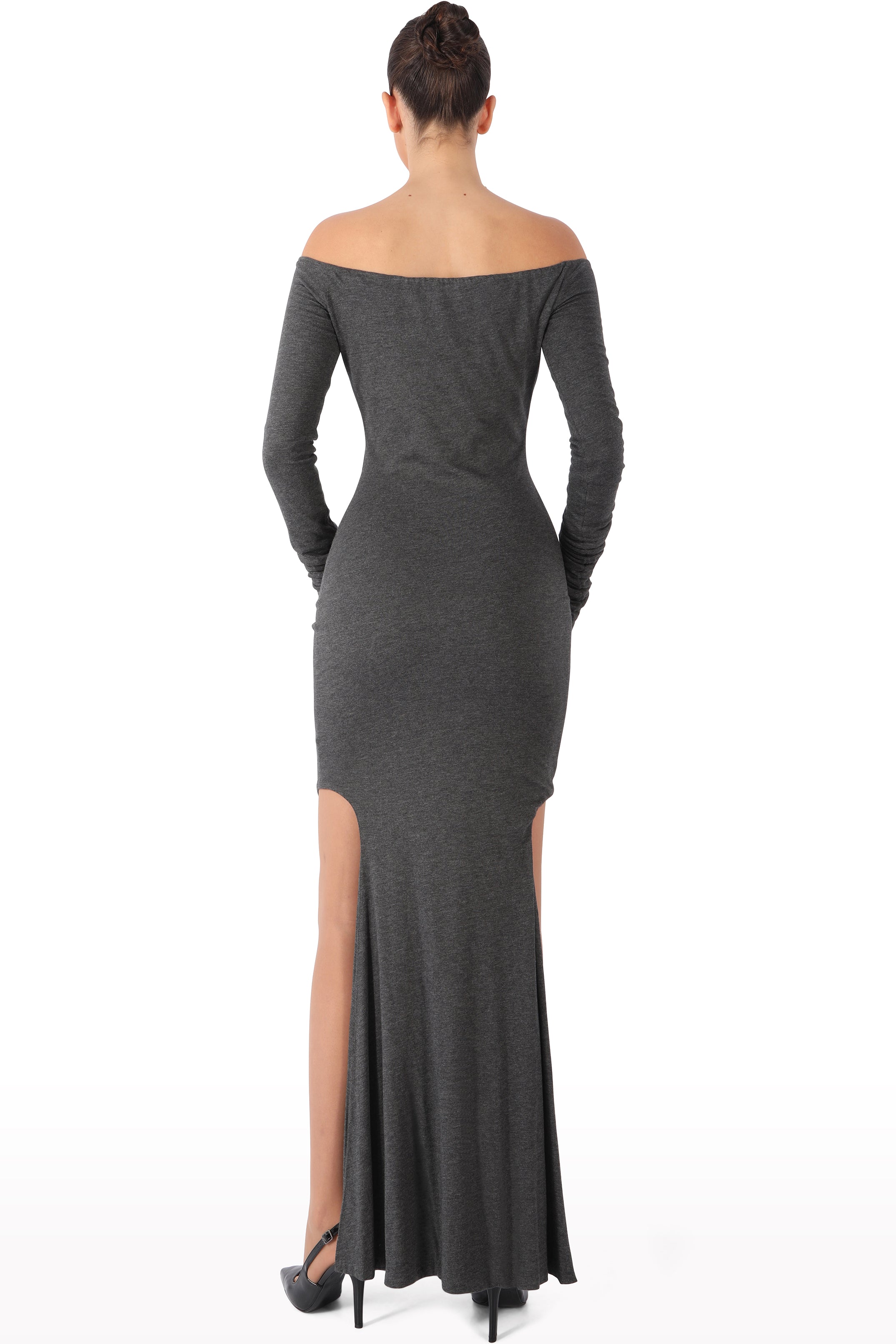 Off-Shoulder Maxi Dress