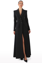 Tailored Wool Maxi Coat