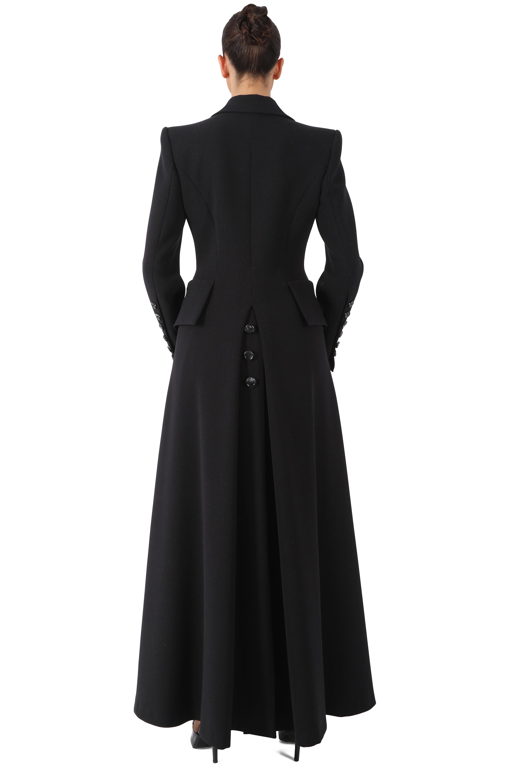 Tailored Wool Maxi Coat