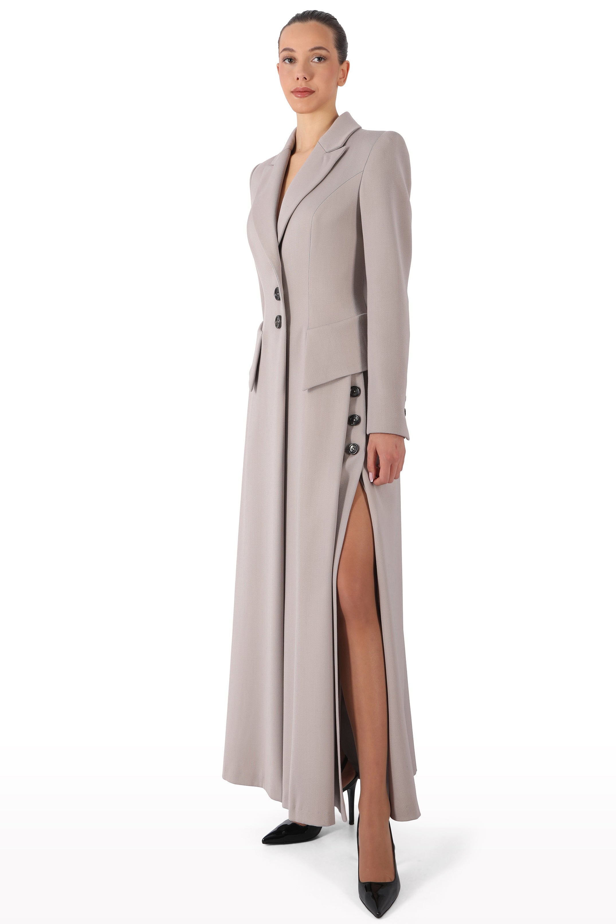 Tailored Wool Maxi Coat
