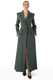 Tailored Wool Maxi Coat