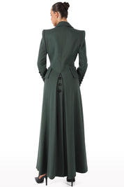 Tailored Wool Maxi Coat