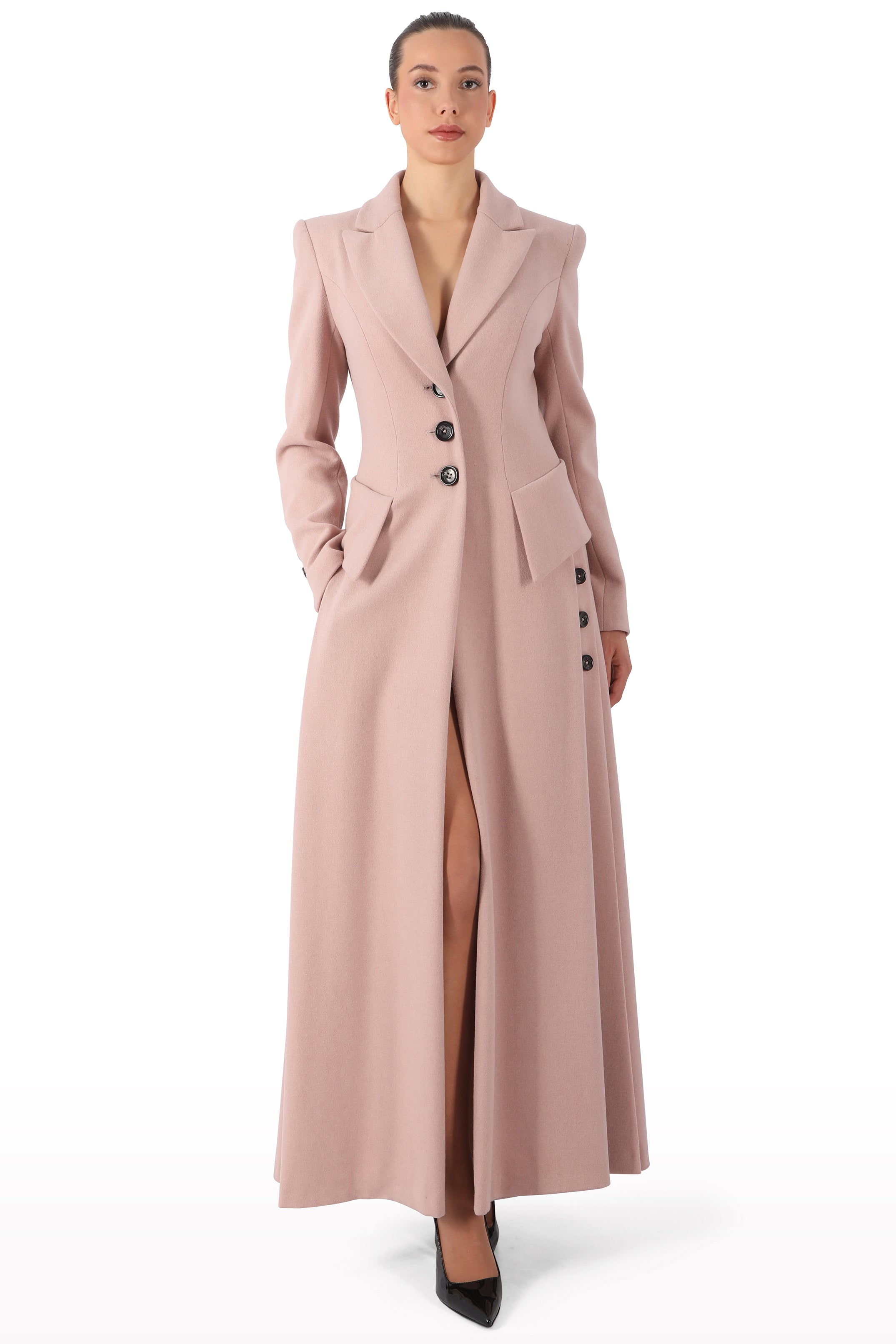 Tailored Wool Maxi Coat