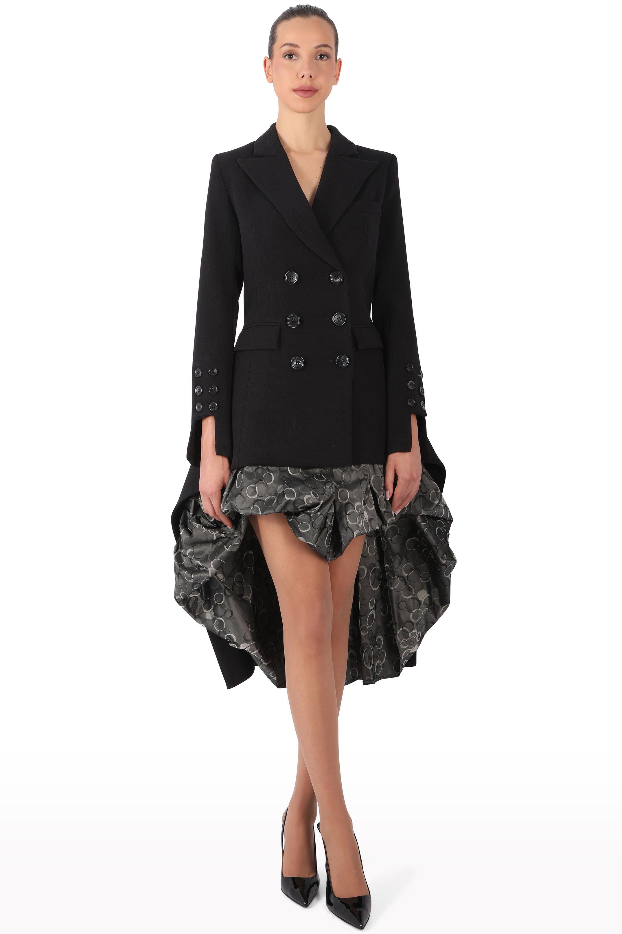 Double-Breasted Tailored Jacket