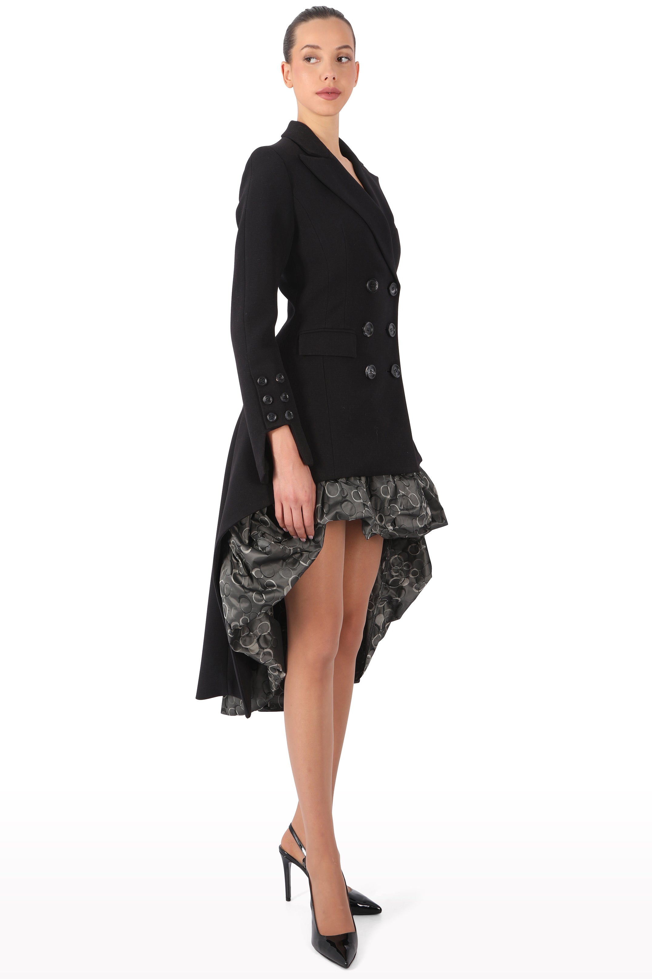 Double-Breasted Tailored Jacket