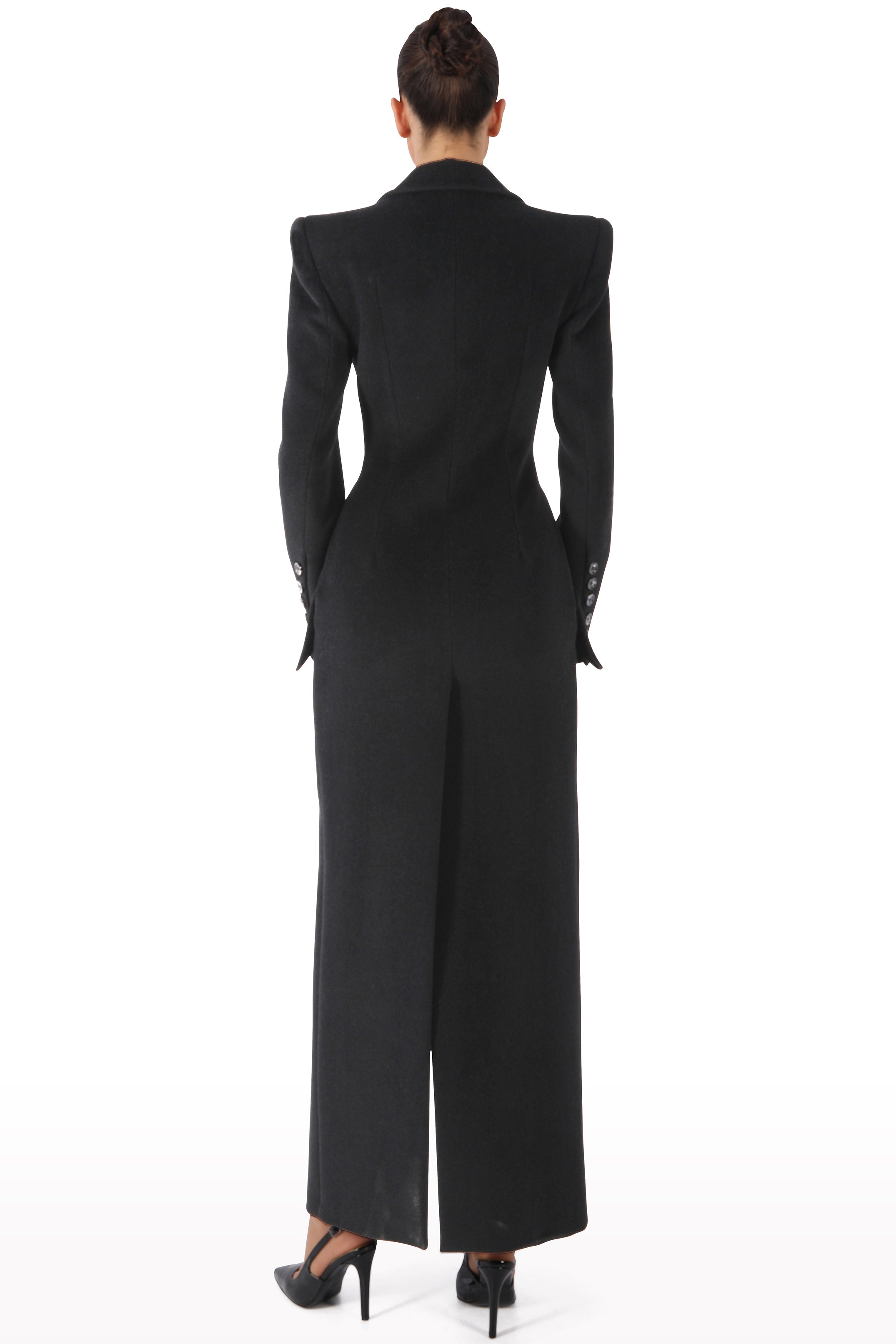 Double-Breasted Maxi Coat