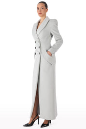 Double-Breasted Maxi Coat
