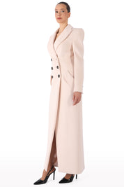 Double-Breasted Maxi Coat