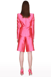 Blazer and Bermuda Shorts Set