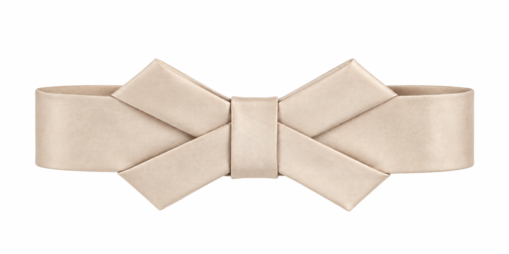 Sculpted Bow Belt