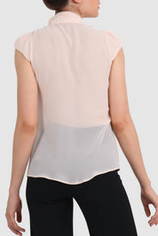 See-Through Draped Top
